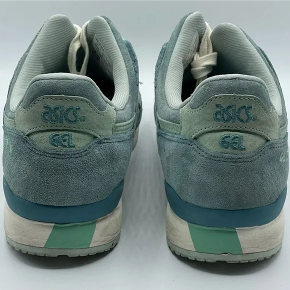Asics Teal and Mint Athletic Shoes - Picture 5 of 8